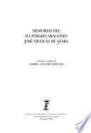 Memorias del ilustrado aragonés José Nicolás de Azara