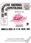 Memorias, XIV Congreso Nacional de Fitopatología
