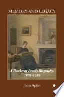 Memory and Legacy (Thackeray Vol 2)