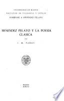 Menéndez Pelayo y la poesía clásica