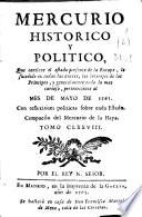 Mercurio histórico y político