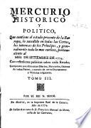 Mercurio histórico y político