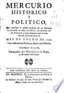 Mercurio histórico y político