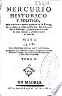 Mercurio histórico y político