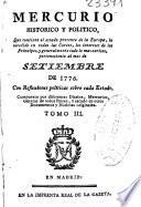 Mercurio histórico y político