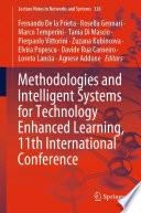 Methodologies and Intelligent Systems for Technology Enhanced Learning, 11th International Conference