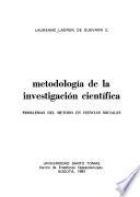 Metodología de la investigación científica