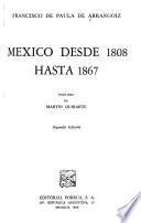 México desde 1808 hasta 1867