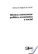 México, estruturas política, económica y social