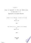México: Instituciones científicas de México