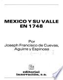 México y su valle en 1748
