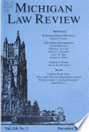 Michigan Law Review