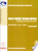 Micro, pequeña y mediana empresa