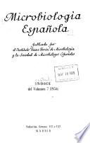 Microbiología española