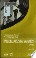 Miguel Acosta Saignes, 1987