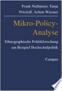 Mikro-Policy-Analyse