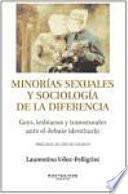 Minorías sexuales y sociología de la diferencia