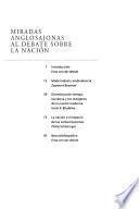 Miradas anglosajonas al debate sobre la nación