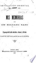 Mis memorias, por un soldado raso