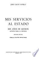 Mis servicios al Estado