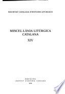 Miscel·lània litúrgica catalana