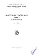 Miscel·lània zoològica
