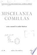 Miscelánea Comillas