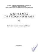 Miscelánea de textos medievales
