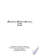 Miscelánea medieval murciana