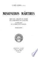 Misioneros mártires
