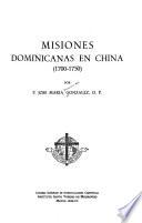 Misiones dominicanas en China (1700-1750)