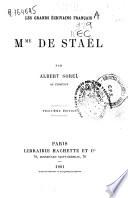 Mme de Staël