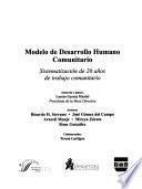 Modelo de desarrollo humano comunitario
