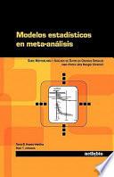 Modelos estadísticos en meta-análisis