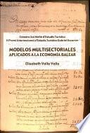 Modelos multisectoriales aplicados a la economía balear
