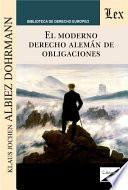 Moderno derecho alemán de obligaciones
