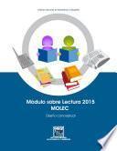 Módulo sobre Lectura 2015. MOLEC. Diseño conceptual