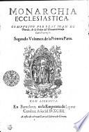MONARCHIA ECCLESIASTICA.