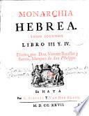 Monarchia hebrea ...