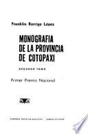 Monografía de la Provincia de Cotopaxi