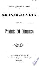Monografía de la provincia del Chimborazo