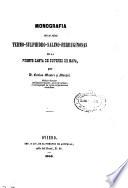 Monografía de las aguas termo-sulphidro-salino-ferruginosas de la Fuente Santa de Buyeres de Nava