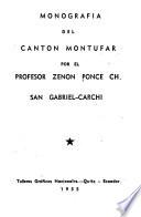 Monografia del canton Montufar