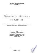 Monografía histórica de Acevedo