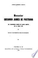 Monseñor Gregorio Jaimes de Pastrana