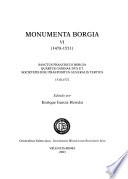 Monumenta Borgia: (1478-1551)