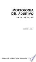 Morfología del adjetivo con-ál, -éro, -ico, -óso