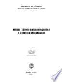 Morfologia y sedimentos de la plataforma continental de la Provincia de Esmeraldas, Ecuador