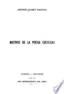 Motivos de la poesía cuencana