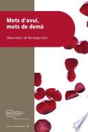 Mots d'avui, mots de demà